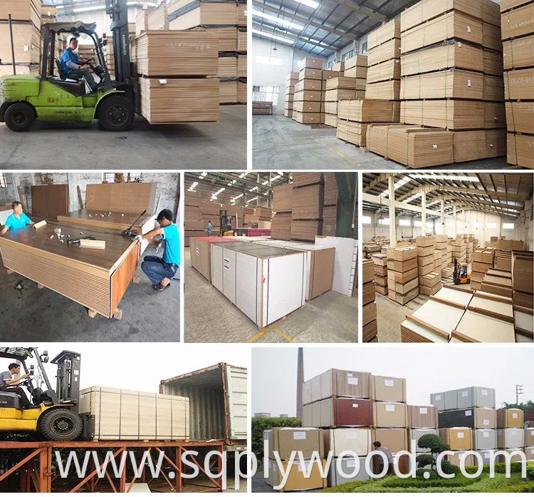 New Design Glossy Matt Embossed Finish Melamine Faced/ Plain/Wood Veneer/ Color Timbehigh Gloss UV Boards Panels MDF for Kitchen Cabinet Door Wardrobe Furniture